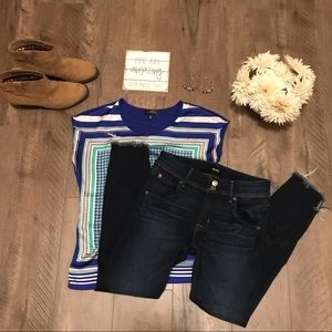 Limited shirt/blouse. Blue. Size xs.